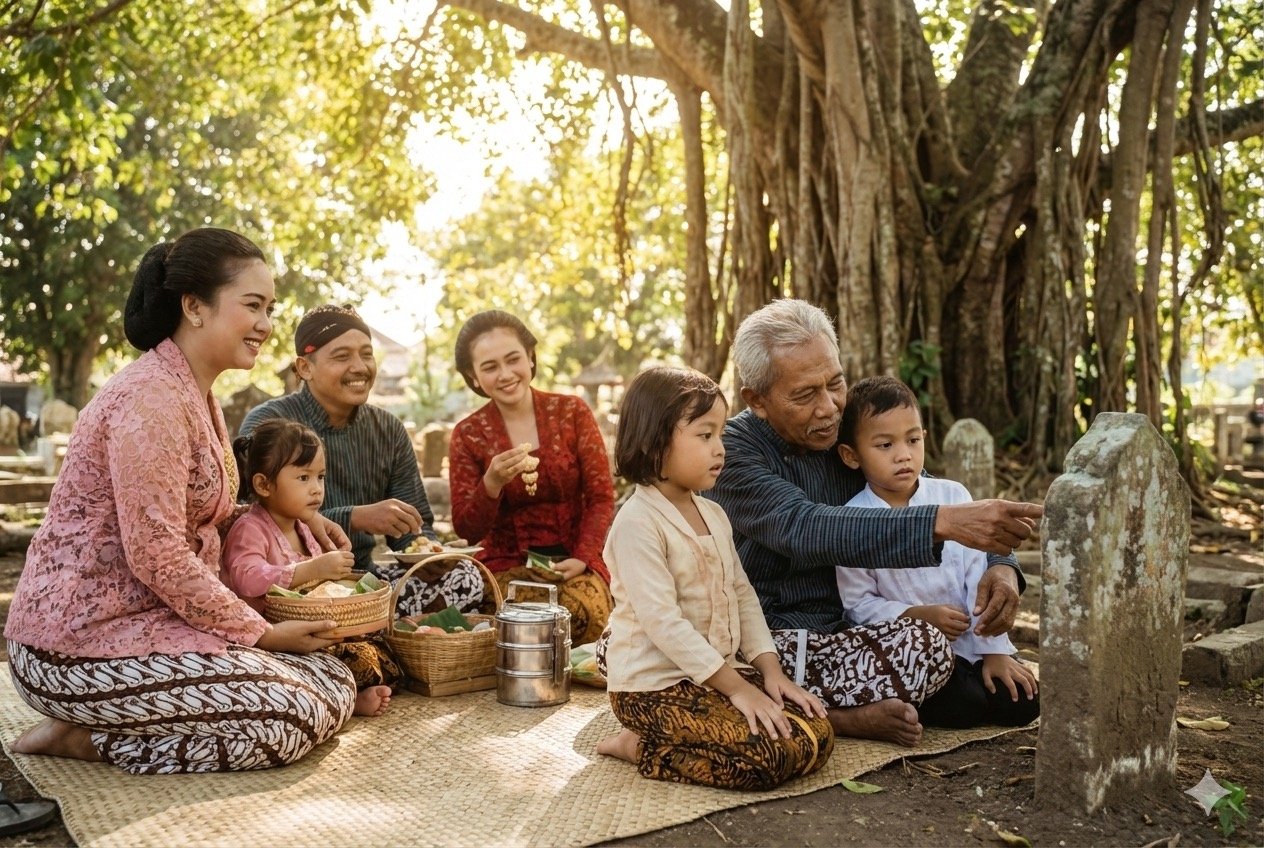 Tradisi Merawat Leluhur, Menguatkan Trah Keluarga dalam Ruwahan